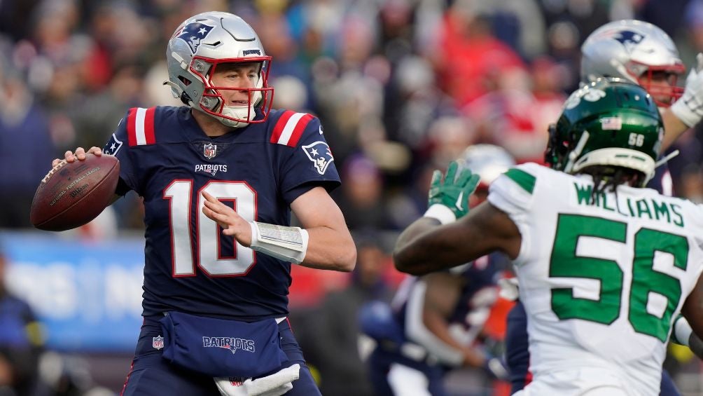 Mac Jones logró vencer a los Jets en el Gillette Stadium