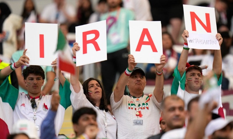 Afición de Irán en Qatar 