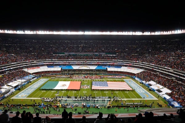 El Estadio Azteca, listo para el MNF