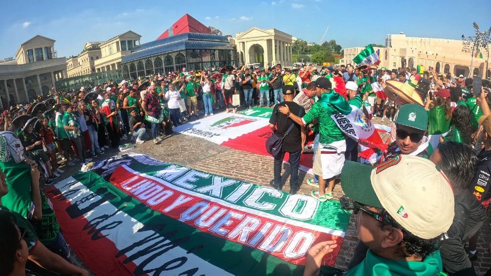 Afición de México en Qatar