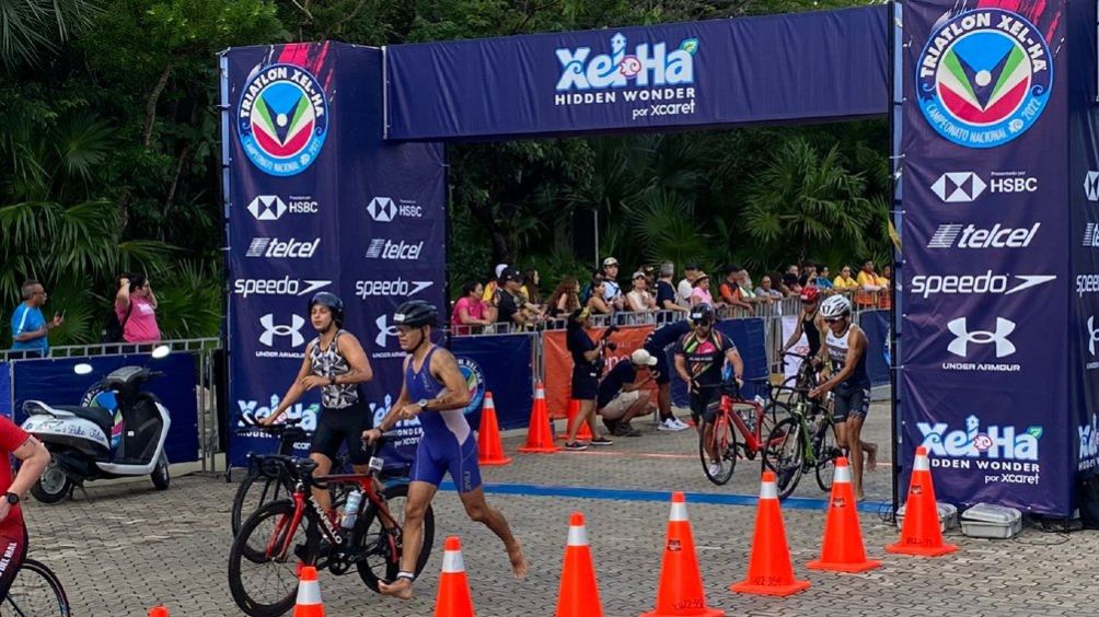 Xel Ha cerró el Triatlón mexicano 