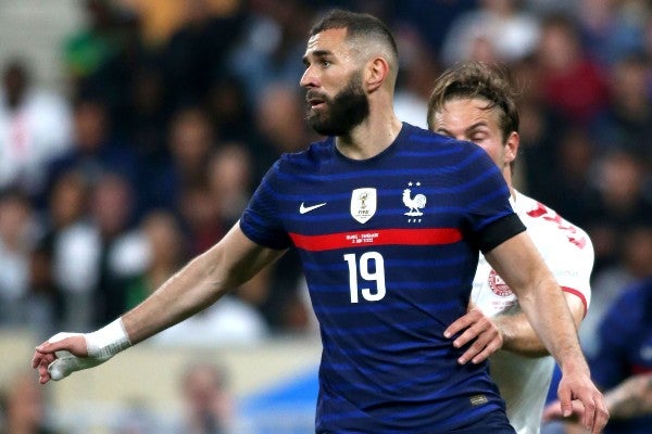 Benzema con Francia