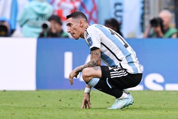 Di María, en lamento tras la derrota