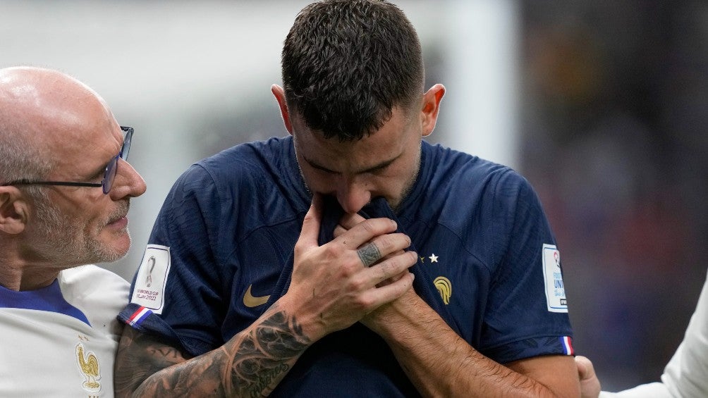 Lucas Hernández, deja a Francia en Qatar 2022 por lesión