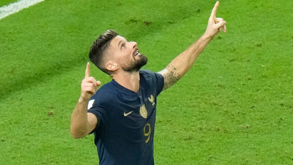 Giroud, máximo anotador en la Selección de Francia