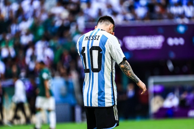 Messi en lamento