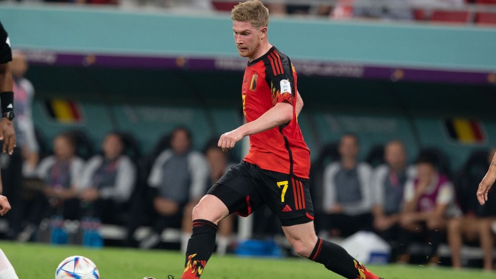 DeBruyne tuvo acción en el duelo entre Bélgica y Canadá