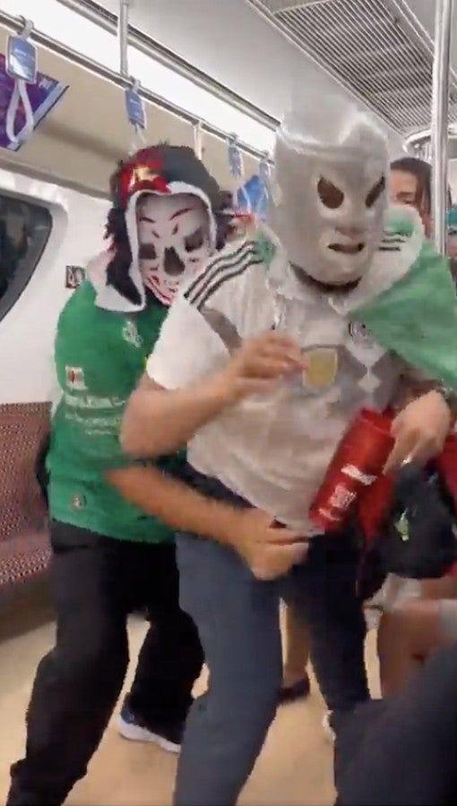 Aficionados en pleno combate