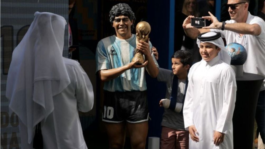 En Qatar recuerdan con cariño a Maradona