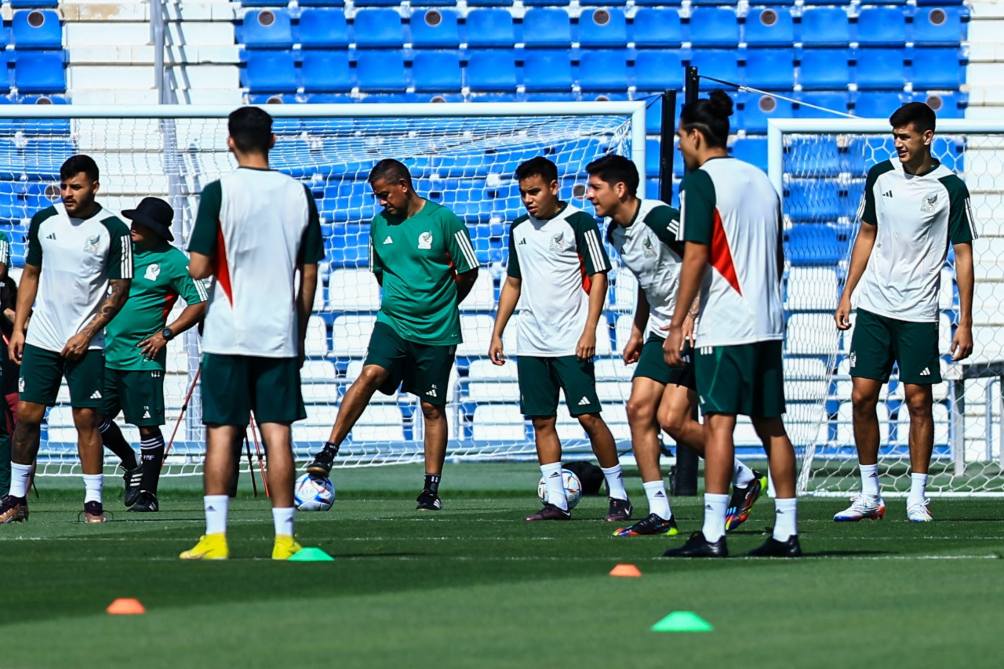 Entrenamiento de la Selección Mexicana