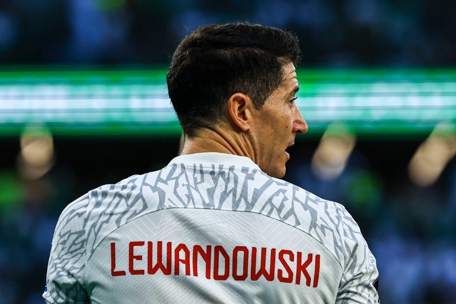 Robert Lewandowski anotó por primera vez en un Mundial