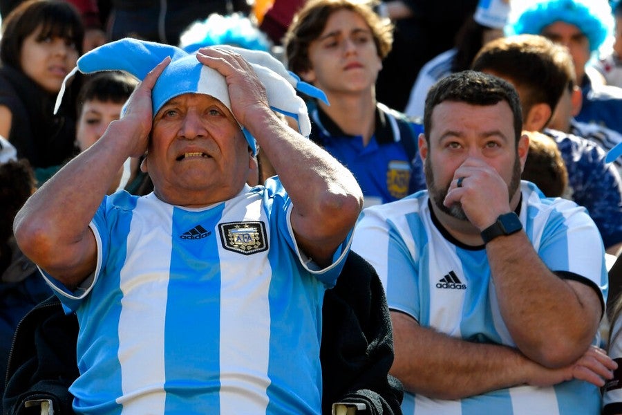 Aficionados de Argentina no se quieren perder el duelo ante México