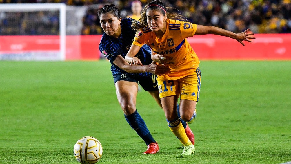 Tigres vs América en El Volcán durante el AP22