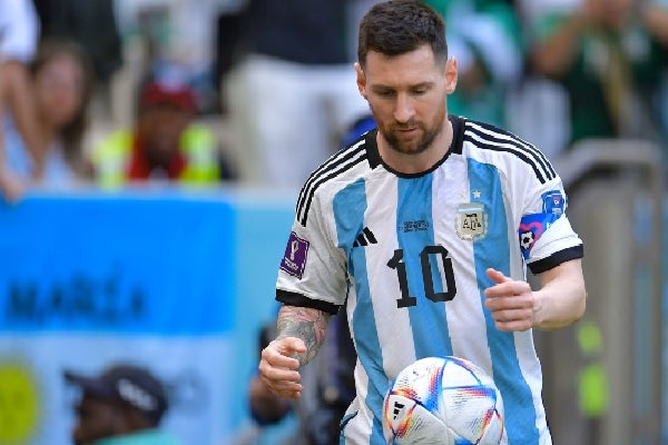 Messi con Argentina