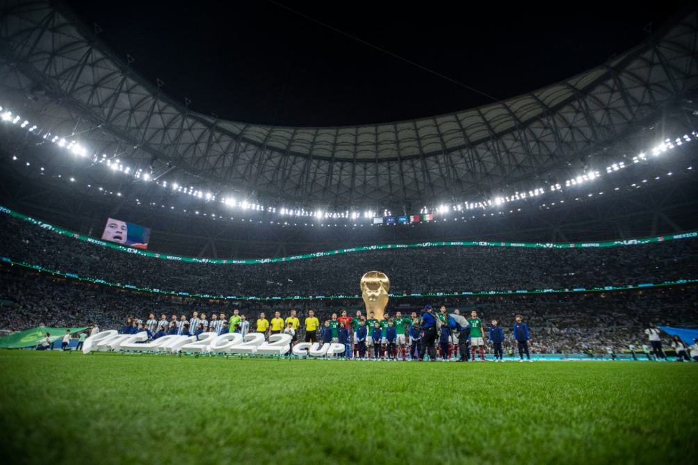 Ceremonia del México vs Argentina 