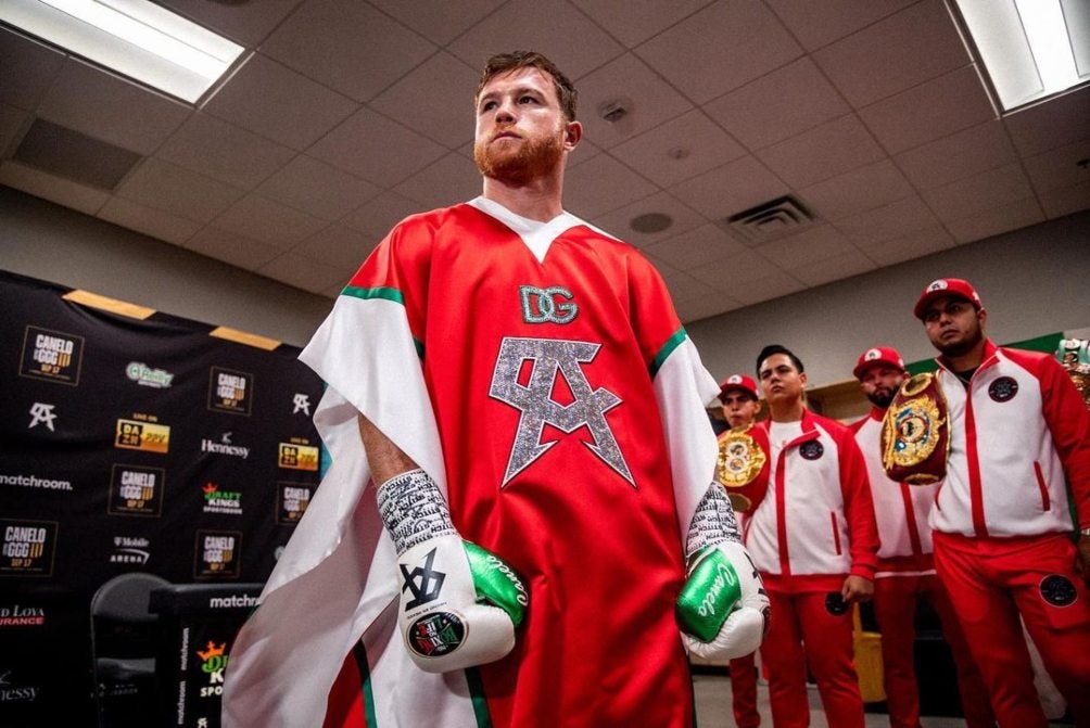 Canelo Álvarez previo a la pelea contra GGG