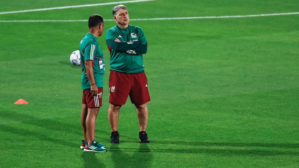 Gerardo Martino dio pocas indicaciones en el entrenamiento