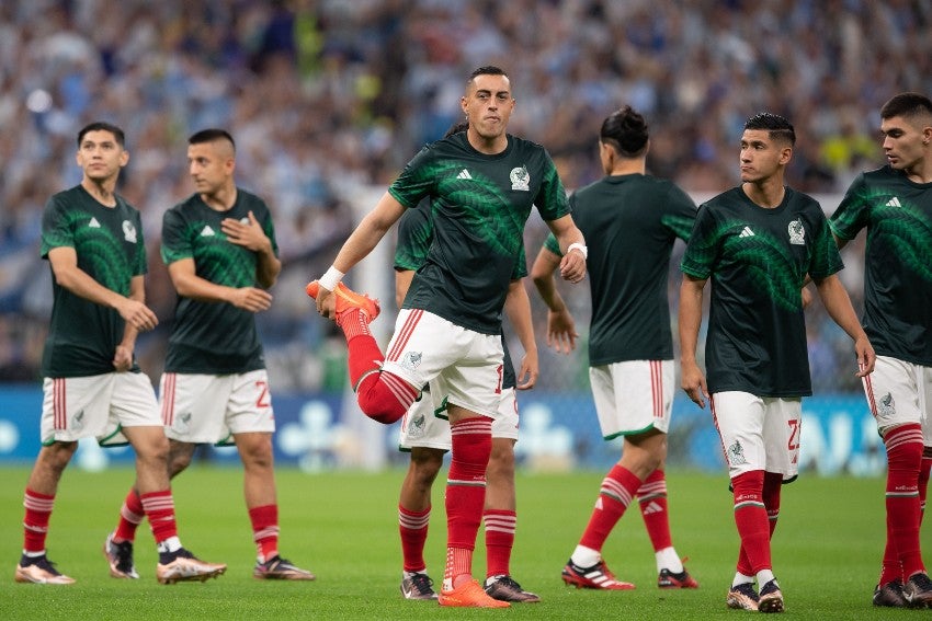 Funes Mori se prepara para sus primeros minutos en Qatar 2022