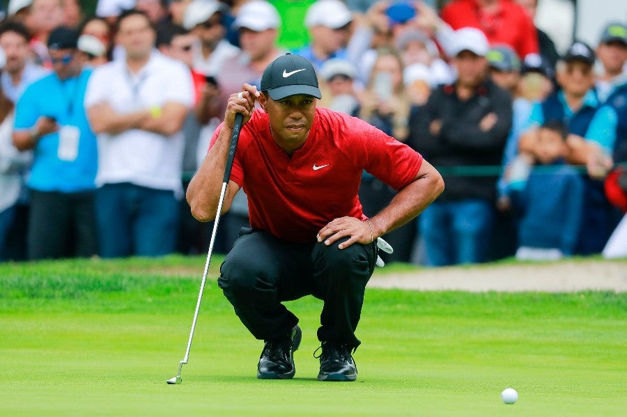 Tiger Woods en un juego