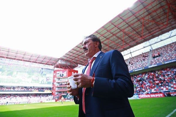 Ricardo La Volpe con Toluca