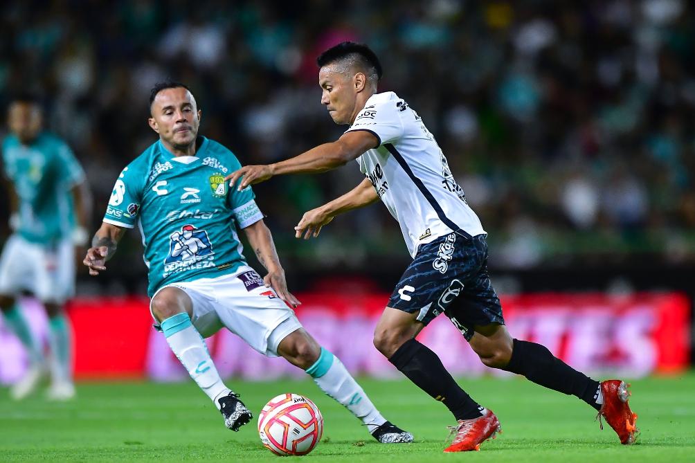 Luis Montes en juego León vs Monterrey