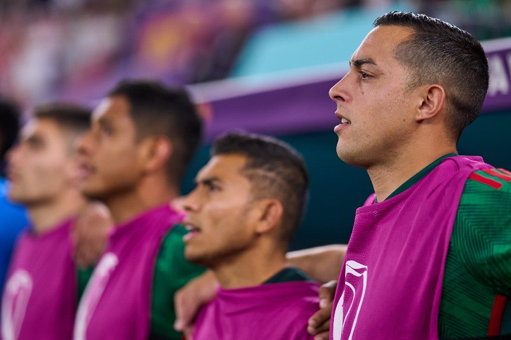 Rogelio Funes Mori se ha quedado en la banca en Qatar 2022