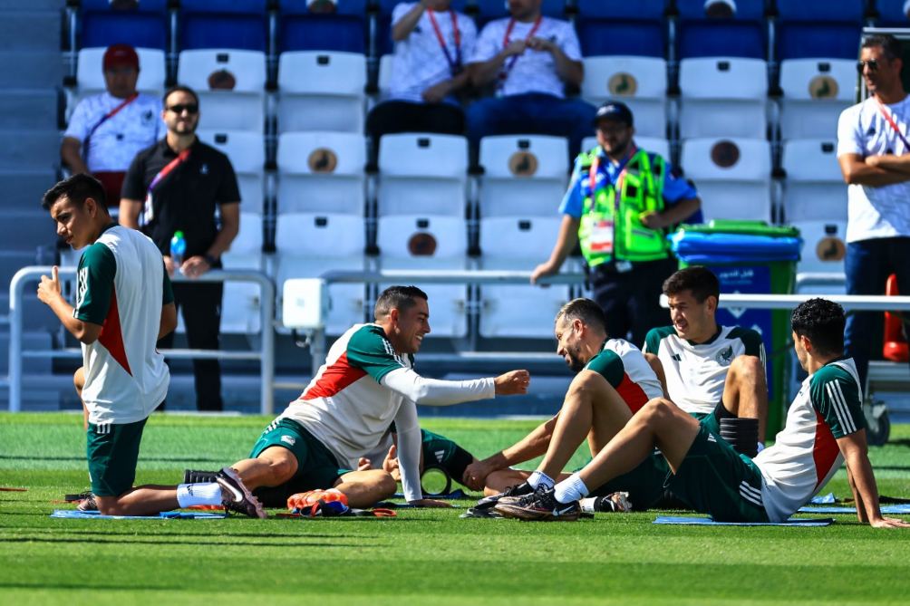 Entrenamiento de la Selección Mexicana