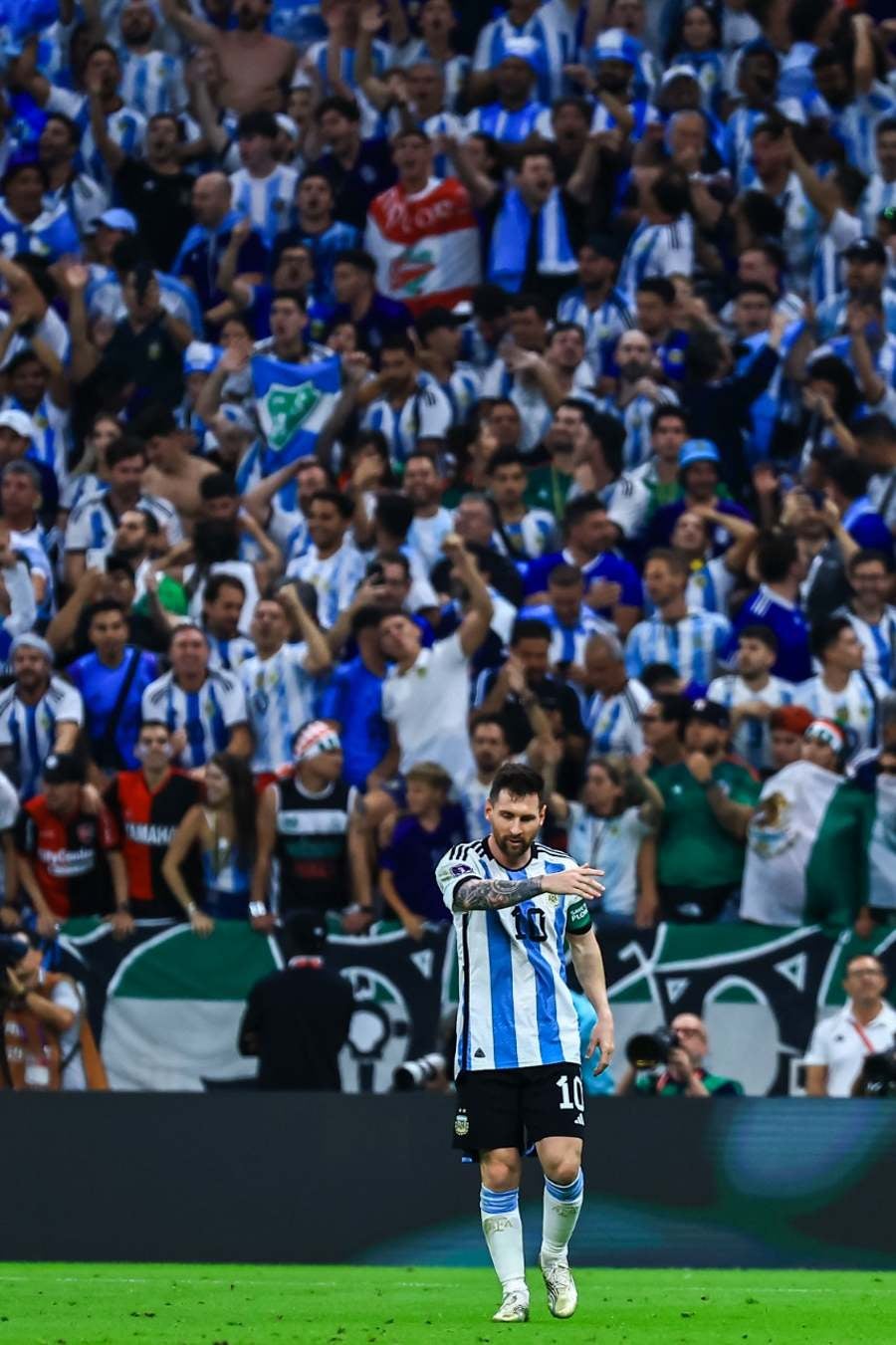 Messi en encuentro contra México