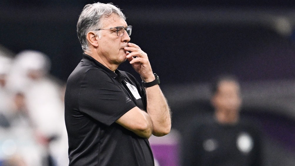 Tata Martino en la eliminación del Tri en Qatar 2022