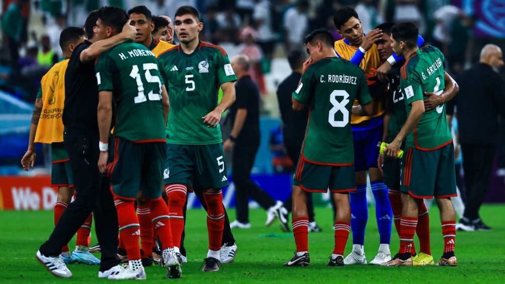 Jugadores mexicanos lloran tras eliminación