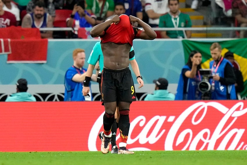 Lukaku tras la eliminación de Bélgica en Qatar 2022