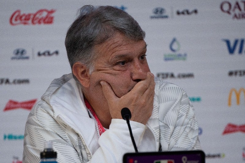 Martino en conferencia de prensa