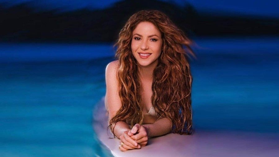Shakira en sesión de fotos