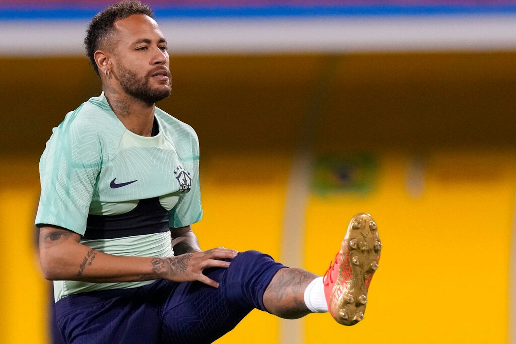 Neymar regresó a los entrenamientos