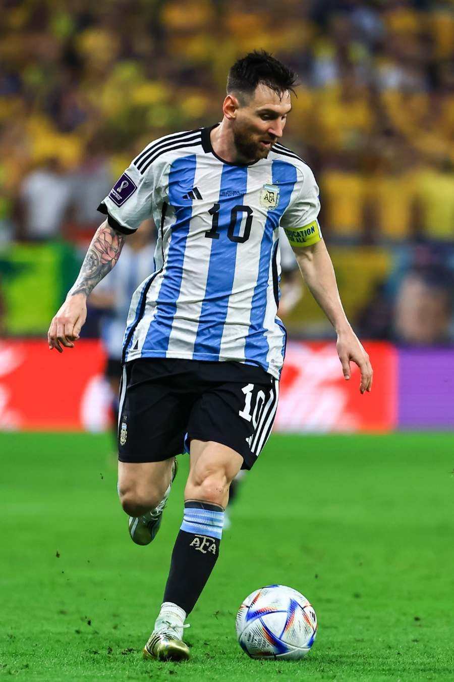 Messi en el partido ante Australia