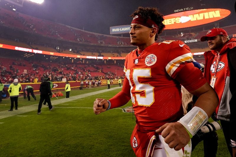 Mahomes con los Chiefs