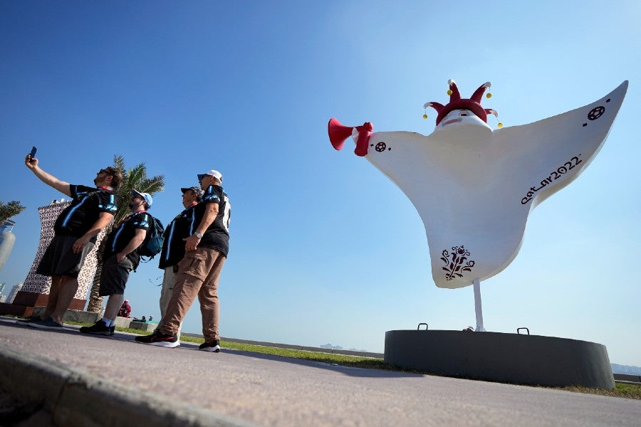 La'eeb mascota oficial de Qatar 2022