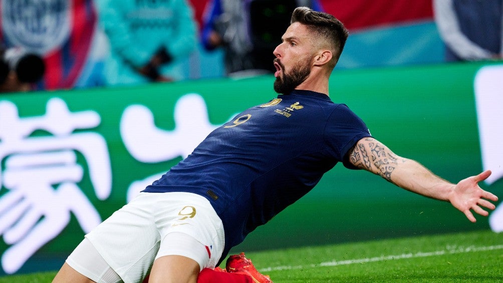 Oliver Giroud hizo historia con la selección francesa