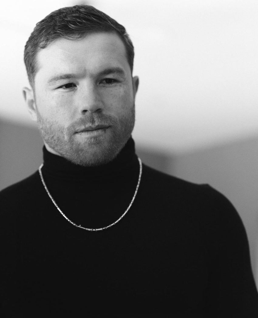 Canelo Álvarez en una foto para sus redes sociales