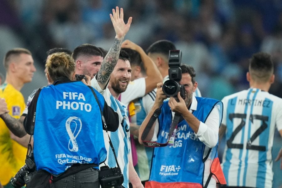 Lionel Messi en los Octavos de Final de Qatar 2022