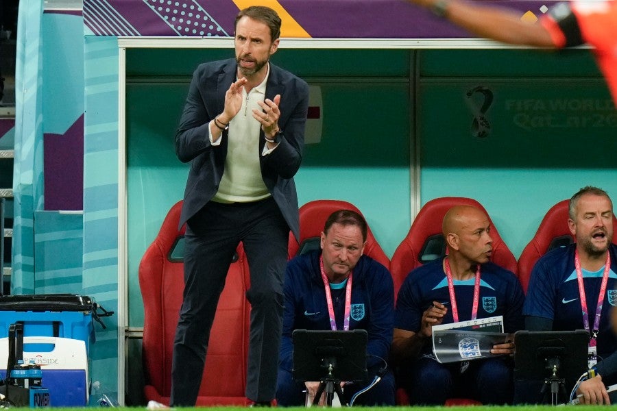 Gareth Southgate en Qatar 2022