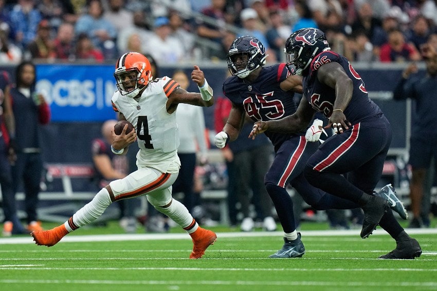 Deshaun Watson regresó con los Browns