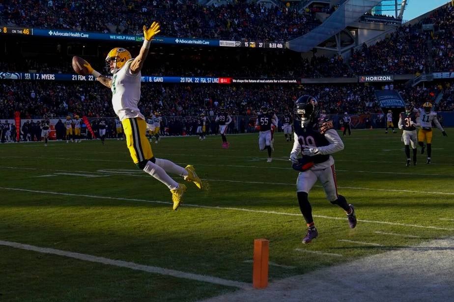 Green Bay Packers derrotan a Chicago Bears en la nueva era sin Rodgers