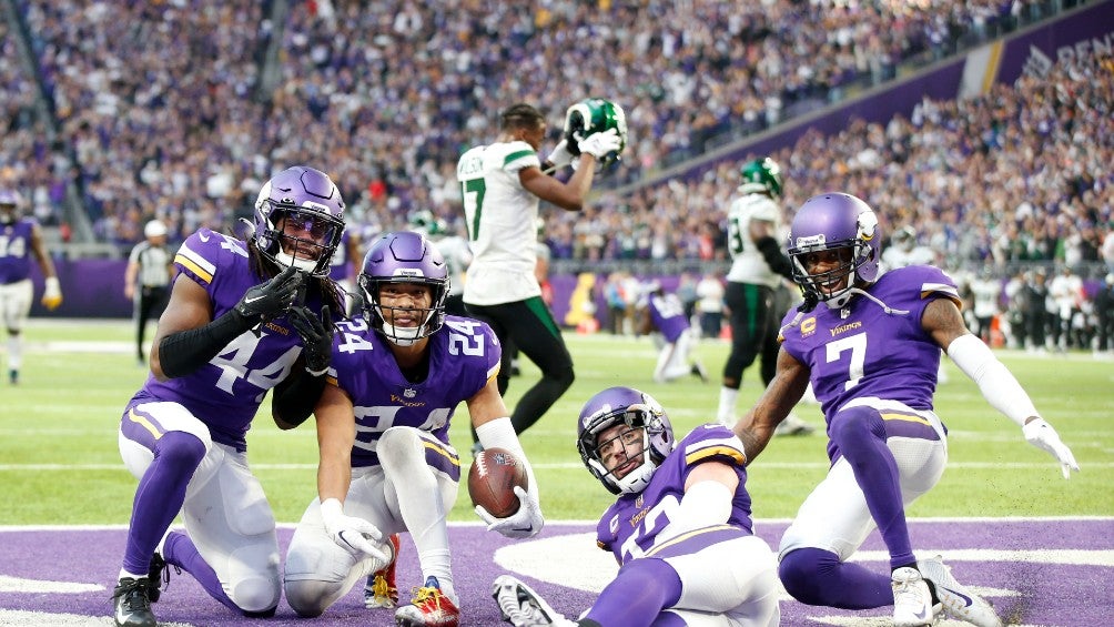 NFL: Vikings, cerca de los playoffs tras vencer a los Jets