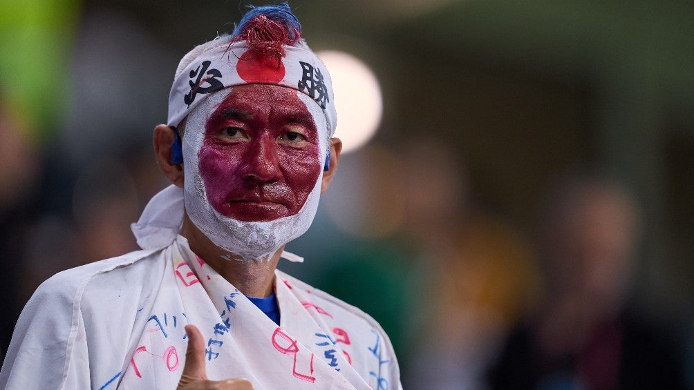 Afición japonesa presente en el duelo ante Croacia