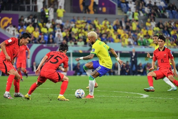 Neymar Jr. con Brasil en Qatar 2022