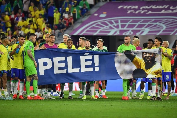 Brasil homenajea a Pelé en Qatar 2022