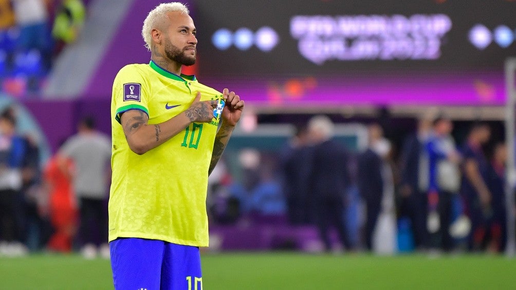 Neymar Jr. con Brasil en Qatar 2022