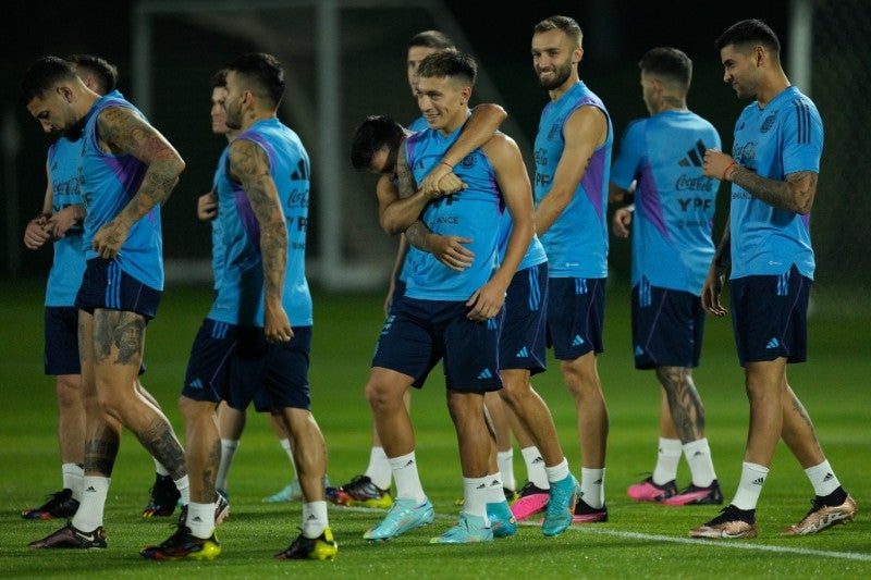 Entrenamiento de Argentina