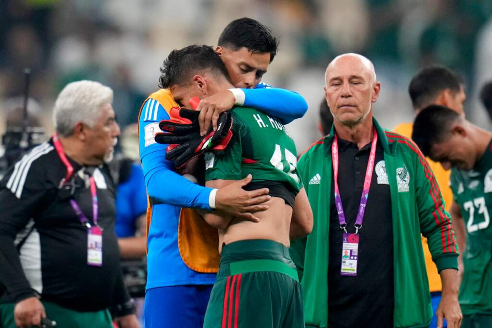 México no pasó la Fase de Grupos